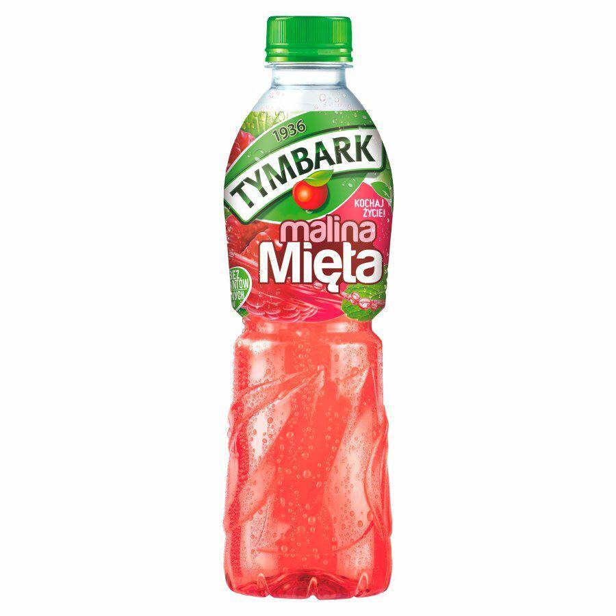 NAPÓJ TYMBARK 500ML MALINA MIĘTA 0750