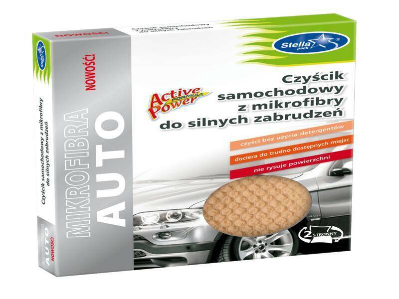 CZYŚCIK SAMOCHODOWY STELLA Z MIKROFIBRY