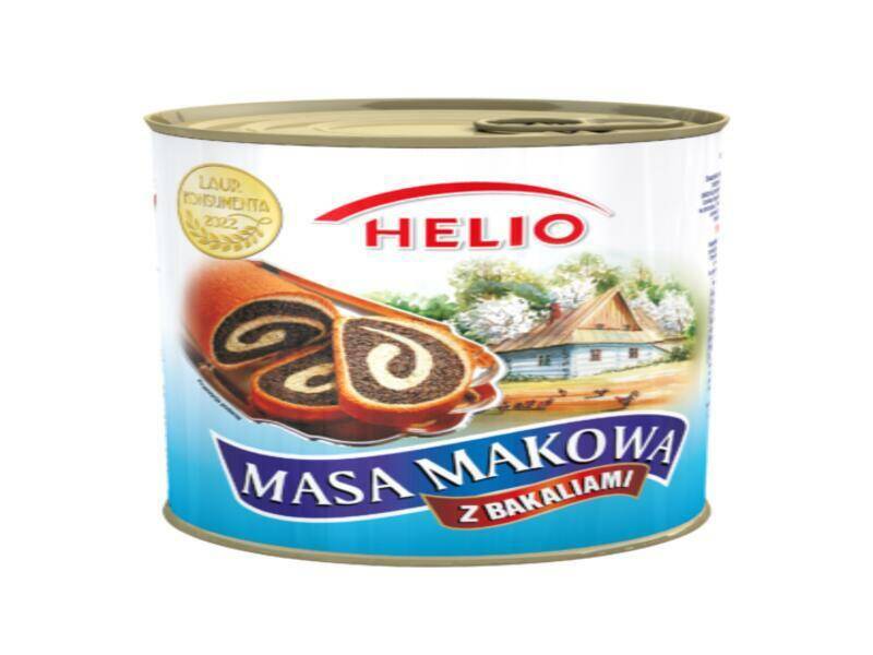 MASA MAKOWA HELIO 850G Z BAKALIAMI FOLIA
