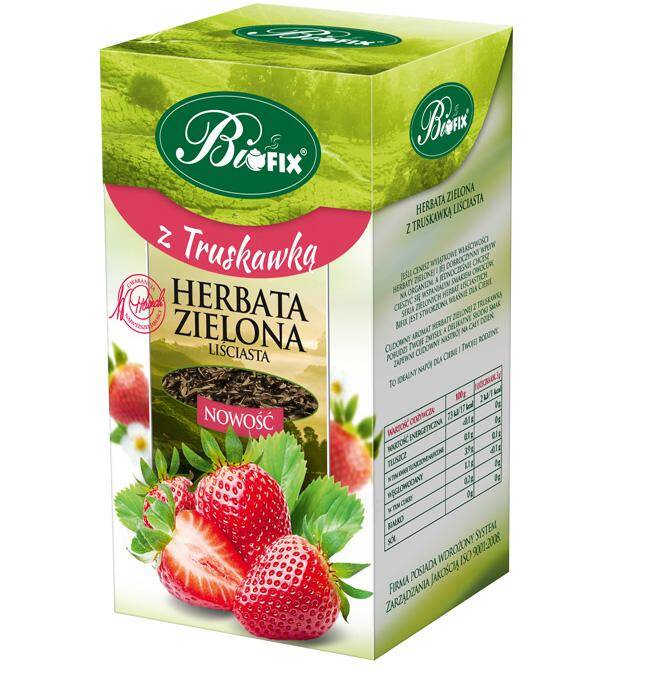 HERBATA BIOFIX ZIELONA LIŚĆ TRUSKA 100G