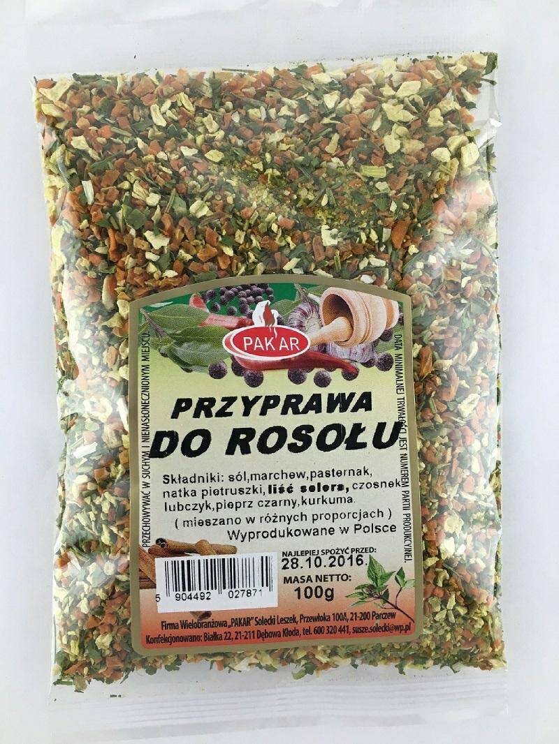 PRZYPRAWA PAKAR 100G DO ROSOŁU 7871