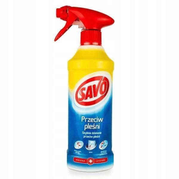 PŁYN PRZECIW PLEŚNI SAVO 500ML SPRAY