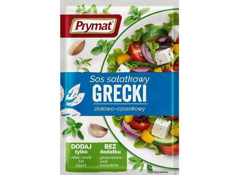 PRZYPRAWA SOS PRYMAT 9G SAŁAT GRECKI