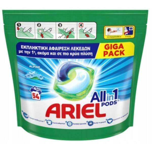 KAPSUŁKI ARIEL A54 BIEL ALLIN1 ALPINE