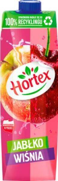 NAPÓJ HORTEX 1L JABŁKO WIŚNIA KAR 7796