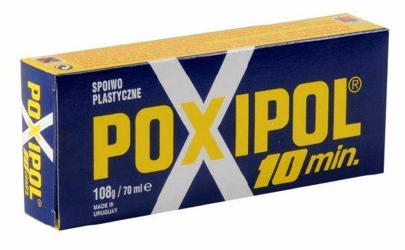 KLEJ POXIPOL SZARY 14ML 4543