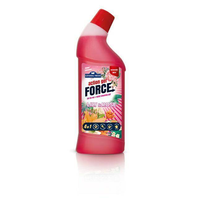 ŻEL DO WC ACTION FORCE 1L LILY ROSE 6069