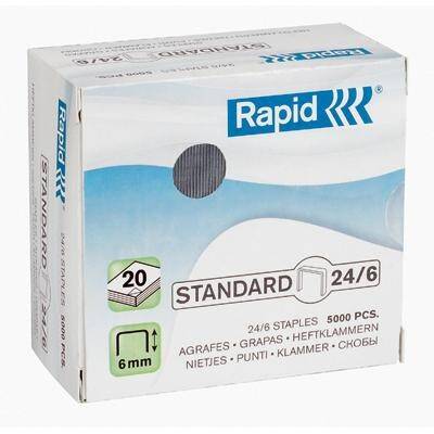 Zszywki 24/6 RAPID (5000) standard