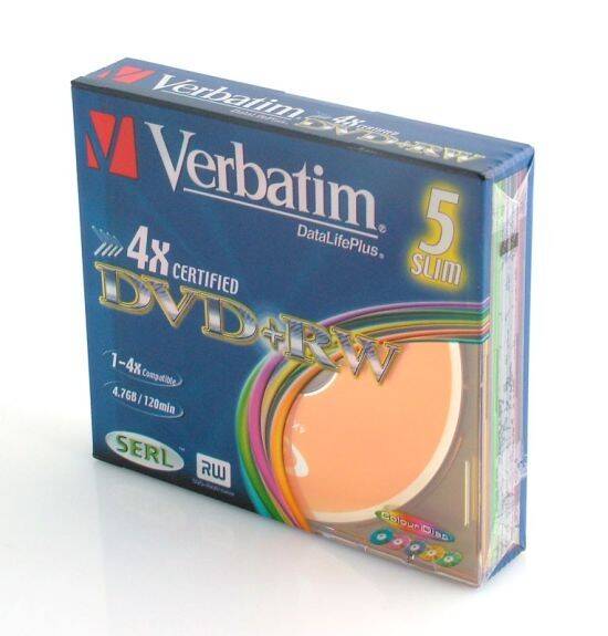 Dysk DVD+RW VERBATIM 4,7GB x4