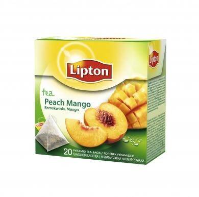 Herbata LIPTON Brzoskwinia Mango (20