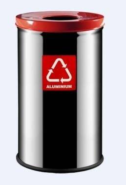 Kosz PRESTIGE EKO 45L - aluminium - do s