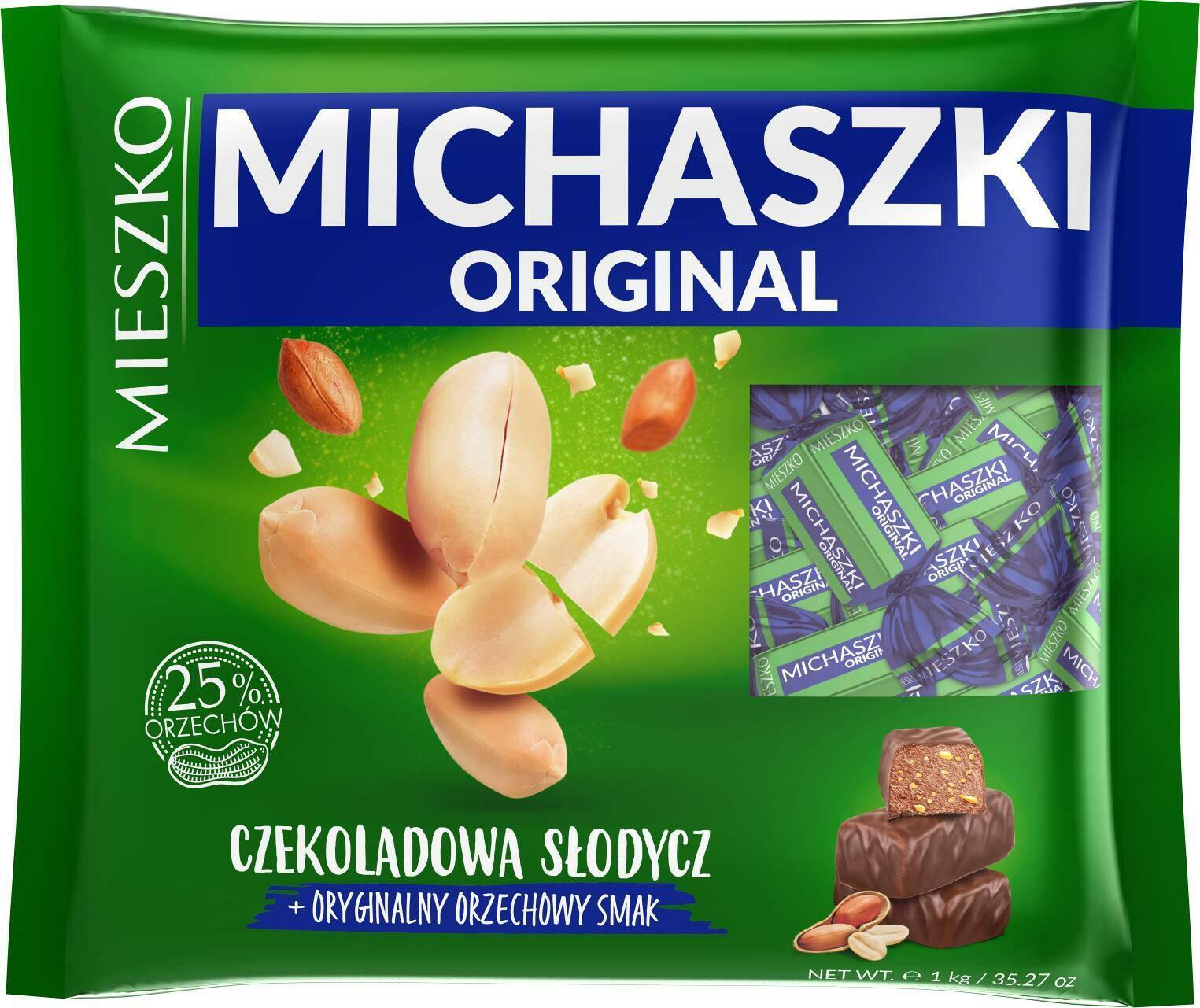 Cukierki Michaszki 1kg Mieszko