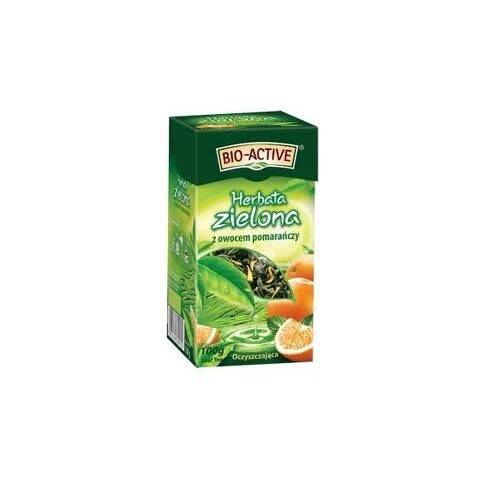 Herbata Big-Active zielona z pomarańczą