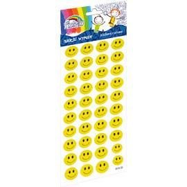 Naklejki wypukłe Emoji buźki P165