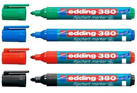 Marker EDDING flipchart 380 czerwony