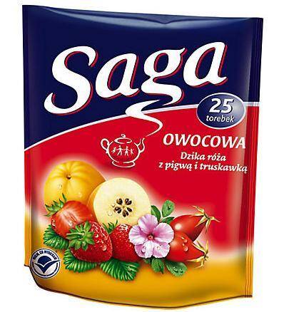 Herbata SAGA owocowa (20) z pigwą i trus