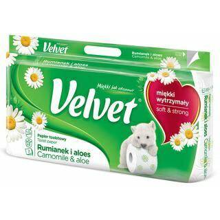 Papier toaletowy Velvet (8) Rumianek