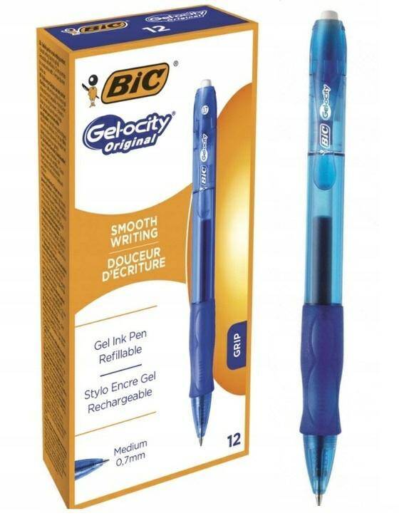 Długopis żelowy BIC Gel-ocity aut. 12