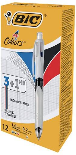Długopis BIC 3 Colours + ołówek 942104