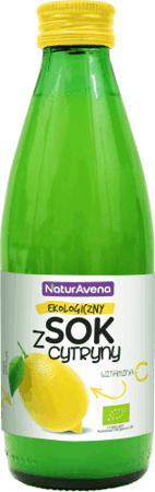 Cytrynka 250ml sok cytrynowy NaturaVena