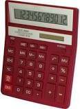 Kalkulator CITIZEN SDC-888 czerwony