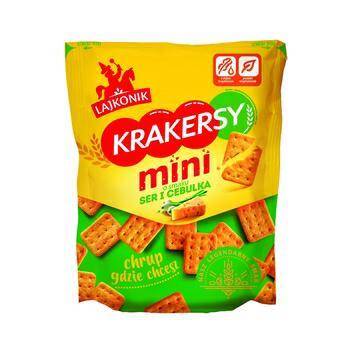 Krakersy Mini Lajkonik 100g ser i cebula