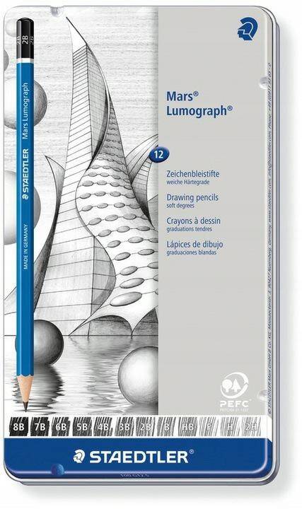 Ołówek STAEDTLER zestaw Mars Lumograph