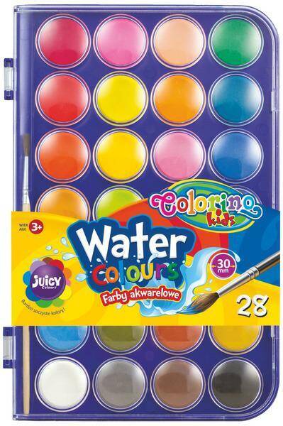 Farby akwarelowe Colorino 28k 67317