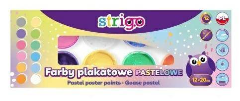 Farby plakatowe Strigo 12k, 79606,