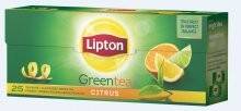 Herbata LIPTON Zielona Citrus (25)