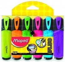 Zakreślacz Maped PEPS ( 6 kolorów)