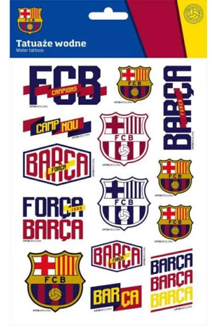 Tatuaże wodne FC BARCELONA FC-203 17119