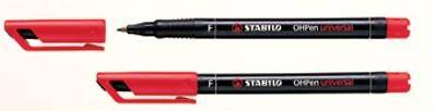 Foliopis STABILO OHPEN 843/41M czerwony