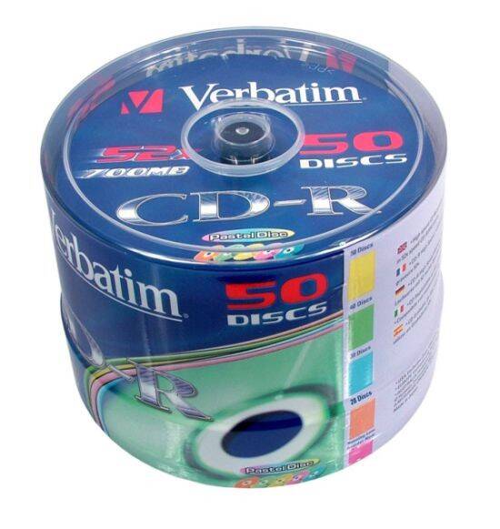 Dysk CD-R VERBATIM 700MB (50) cake