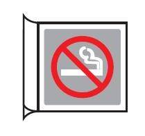Tabliczka RHYTHM PIKTOGRAM Zakaz palenia