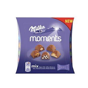 Czekoladki MILKA Moments 97g mix czekola
