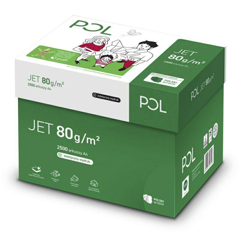 Papier ksero A4 POLJET CIE 166 5ryz