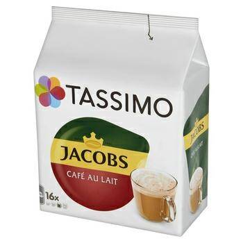 Kawa Tassimo Jacobs Cafe Au Lait 184g