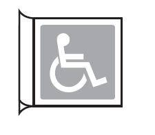 Tabliczka RHYTHM PIKTOGRAM Niepełnospraw