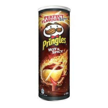 Chipsy PRINGLES Hot & Spicy 165g