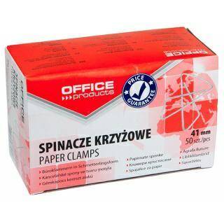 Spinacze krzyżakowe 41mm (50) Office