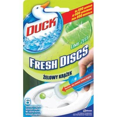 DUCK Fresh Discs Krążek Żelowy lime