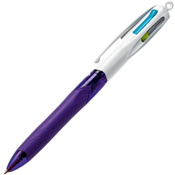 Długopis BIC 4 Colours Grip 892290 fiol.