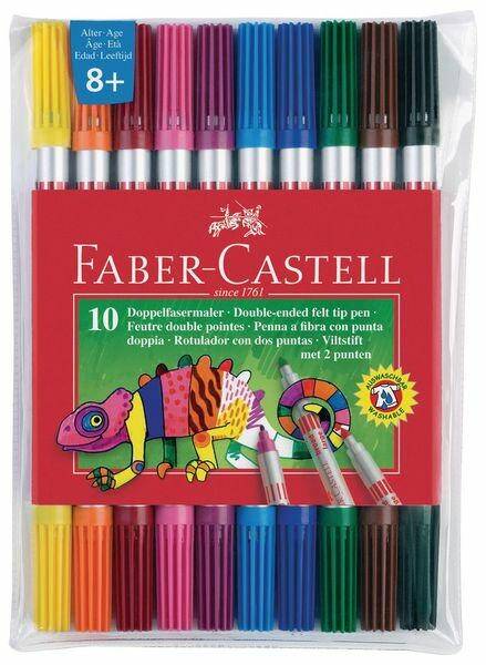 Flamaster Faber-Castell dwustronne 10-