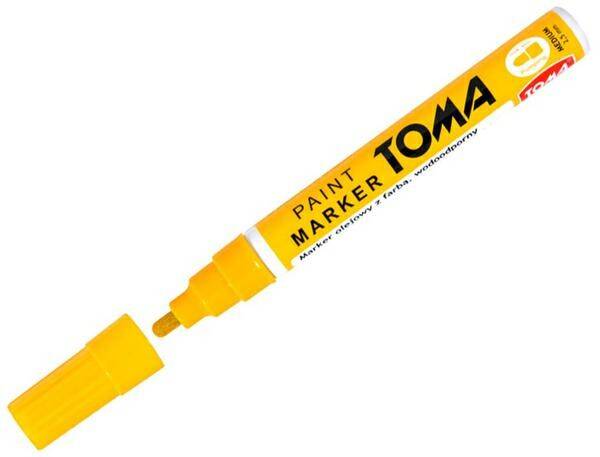 Marker Toma TO-440 olejowy 2,5 mm żółty
