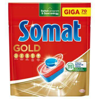 Tabletki do zmywarki SOMAT Gold 70szt