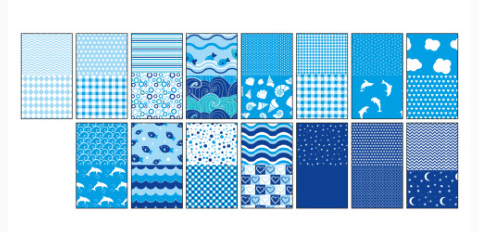 Blok Happy Color A4 z motywami Blue