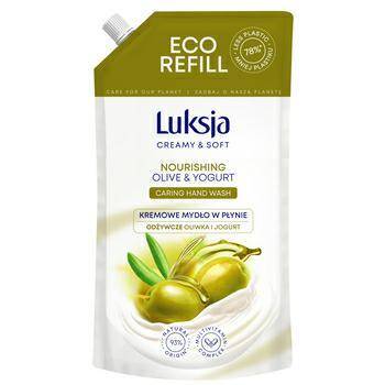 Mydło Luksja zapas 900ml Olive & Yoghurt