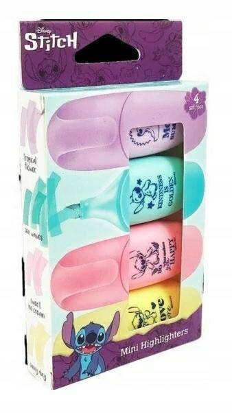 Zakreślacz Coolpack pastelowe 4 kol ,