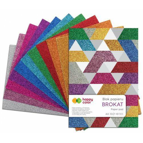 Blok Happy Color A4 z motywami Brokat